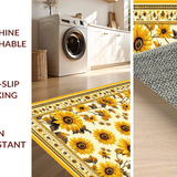Striking Sunflower Patchwork Theme(Yellow)