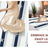 Coastal Nautical Striped Elegance(Blue)