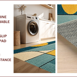 Ultra Soft Area Rug, Non Slip, Stain Resistant, Washable Area Rugs for Living Room, Bedroom, Non-Slip Vibrant Meditation Space Tufted Rug(Yellow)