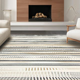 Chic Vintage Inspired Striped Motif(Beige)