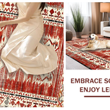 Cozy Modern Medallion Design(Red)