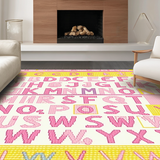 Cheerful Educational Circle Motif(Yellow)
