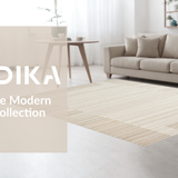 Fresh Contemporary Shaggy Look(Beige)