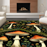 Stylish Gothic Inspired Leaf(Black)