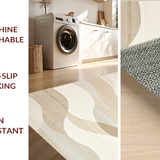 Coastal Rustic Wave Motif(Beige)