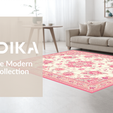 Artistic Round Nature Inspired Design(Ivory)