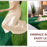 Vibrant Earthy Green Lush Feel(Green)