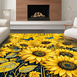 Artistic Sunflower and Butterfly Blend(Yellow)