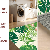 Playful Plush Palm Print Delight(Green)