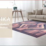 Contemporary Pastel Patterned Delight(Pink)