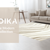 Sophisticated Cream Wave Geometry(Beige)