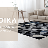 Elegant Black Tasseled Accent(Gray)