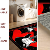 Edgy Abstract Guitar Composition(Black)