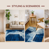 Bold Textured Ripple Arrangement(Blue)
