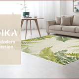 Ultra Soft Area Rug, Non Slip, Stain Resistant, Washable Area Rugs for Living Room, Bedroom, Contemporary Soft Color Harmony(Beige)
