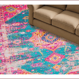 Vibrant Medallion Patterned Aesthetic(Pink)