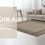 Elegant Toned Patterned Runner(Beige)