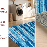 Elegant Ombre Textured Finish(Blue)