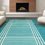 Elegant Monochrome Symmetrical Arrangement(Blue)