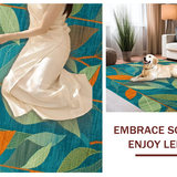 Contemporary Floral Abstract Aesthetic(Blue)