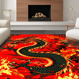Vibrant Fantasy Creature Illustration(Red)
