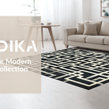 Ultra Soft Area Rug, Non Slip, Stain Resistant, Washable Area Rugs for Living Room, Bedroom, Modern Bow Decor Rug(Gray)
