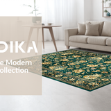 Cozy Green and Black Trellis Theme(Green)