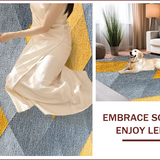 Ultra Soft Area Rug, Non Slip, Stain Resistant, Washable Area Rugs for Living Room, Bedroom, Modern Abstract Non-Shedding Living Room(Gray)
