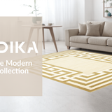 Modern Elegant Greek Key Aesthetic(Beige)