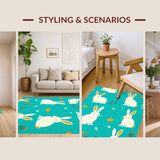 Contemporary Blue Toned Decorative(Blue)