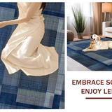 Elegant Trellis Arrangement in Silver(Blue)