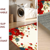 Sophisticated Colorful Geometric Blend(Red)
