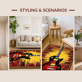 Whimsical Earthy Toned Music Theme(Red)