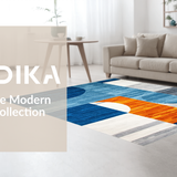 Contemporary Blue Geometric Aesthetic(Blue)