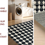 Chic High Contrast Lattice Design(Beige)