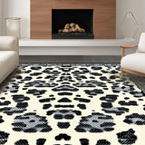 Sophisticated Grey Textured Print(Ivory)
