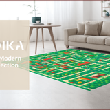 Vibrant Interactive Town Layout(Green)