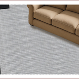 Ultra Soft Area Rug, Non Slip, Stain Resistant, Washable Area Rugs for Living Room, Bedroom, Modern Outdoor Balcony Camping Waterproof Mat(Black)