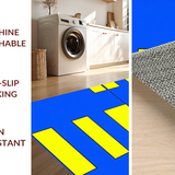 Lively Patterned Playful Visual Appeal(Blue)