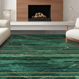 Emerald Geometric Elegance Fusion(Green)