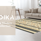 Modern Warm Toned Trellis Design(Beige)