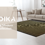 Chic Lattice Gold Geometric Display(Black)