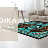 Elegant Earthy Tones Fusion(Blue)