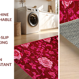 Bold Round Floral Fantasy(Red)