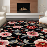 Sophisticated Black Blossom Theme(Black)