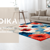 Elegant Contemporary Floral Fusion(White)