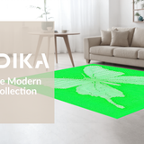 Lively Modern Wildlife Illustration(Green)