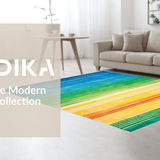 Cheerful Bright Striped Design(Blue)