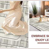 Contemporary Scandi Striped Elegance(Beige)