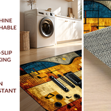 Dynamic Retro Soundwave Composition(Yellow)